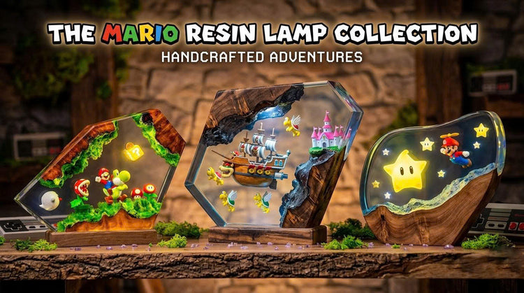 Mario Resin Lamp