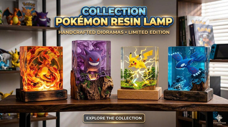 Pokémon Resin Lamp