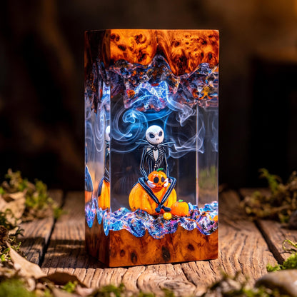 Jack Skellington Nightmare Before Christmas Epoxy Resin Lamp