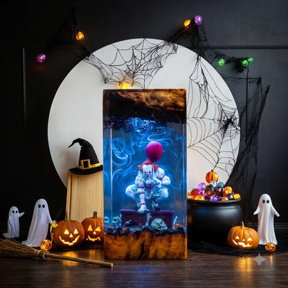Pennywise Clown Diorama Resin Lamp