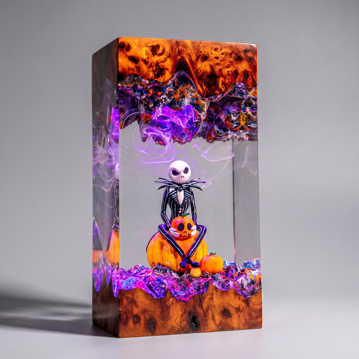 Jack Skellington Nightmare Before Christmas Epoxy Resin Lamp