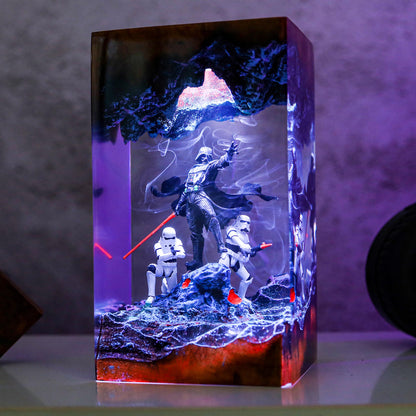 Darth Vader Resin Lamp - Star Wars Sith Lord Stormtrooper Night Light