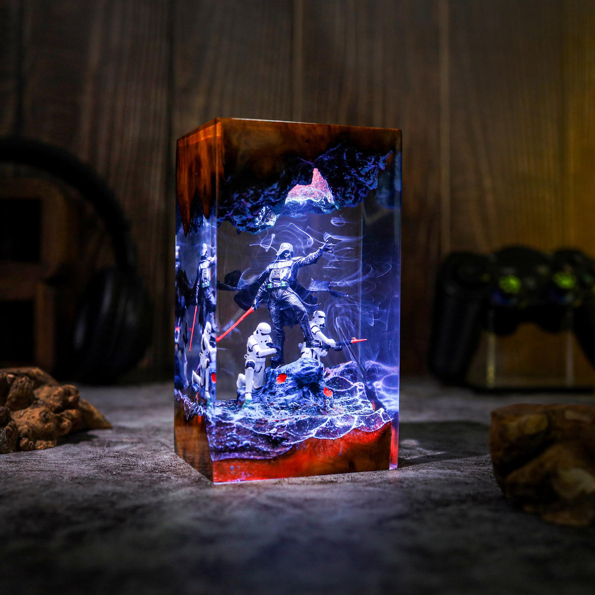 Darth Vader Resin Lamp - Star Wars Sith Lord Stormtrooper Night Light