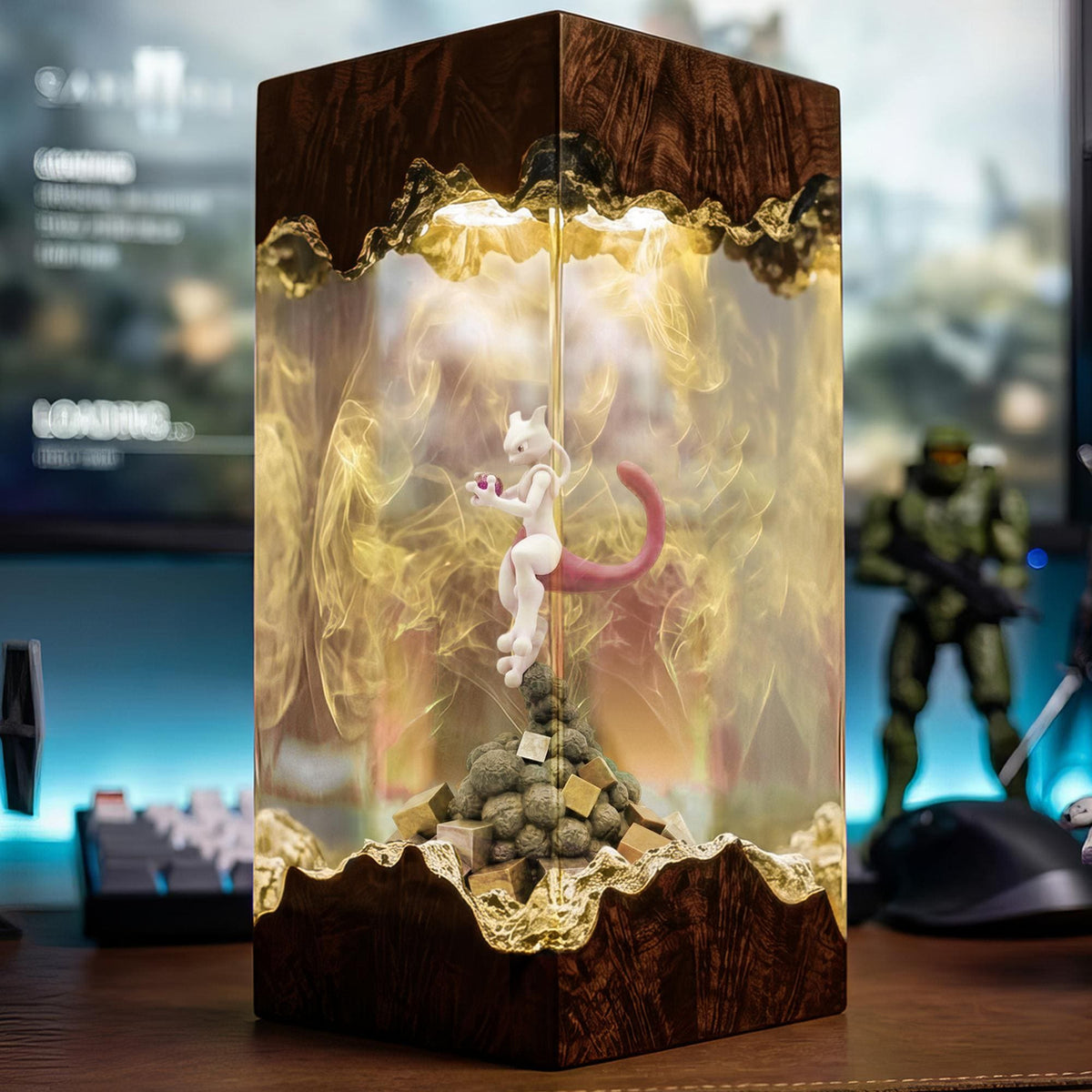 Mewtwo Levitation Night Light