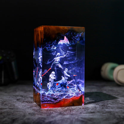 Darth Vader Resin Lamp - Star Wars Sith Lord Stormtrooper Night Light