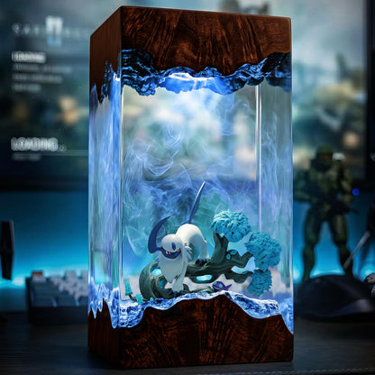 Absol Disaster Pokémon Epoxy Lamp