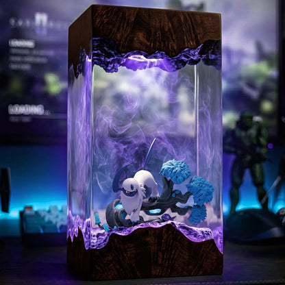 Absol Disaster Pokémon Epoxy Lamp