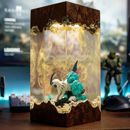 Absol Disaster Pokémon Epoxy Lamp