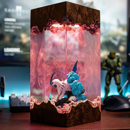 Absol Disaster Pokémon Epoxy Lamp