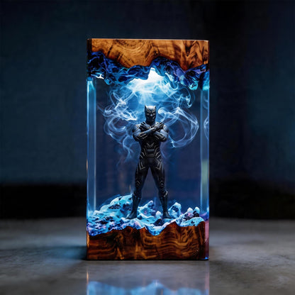 Black Panther Wakanda Forever Resin Lamp