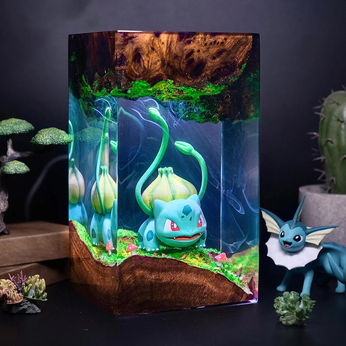Bulbasaur Grass Starter Resin Lamp