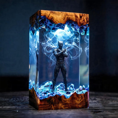 Black Panther Wakanda Forever Resin Lamp