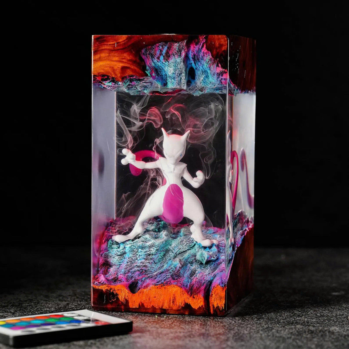 Mewtwo Energy Sphere Resin Lamp