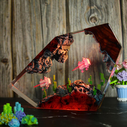 Zelda Link Sky Island Resin Lamp