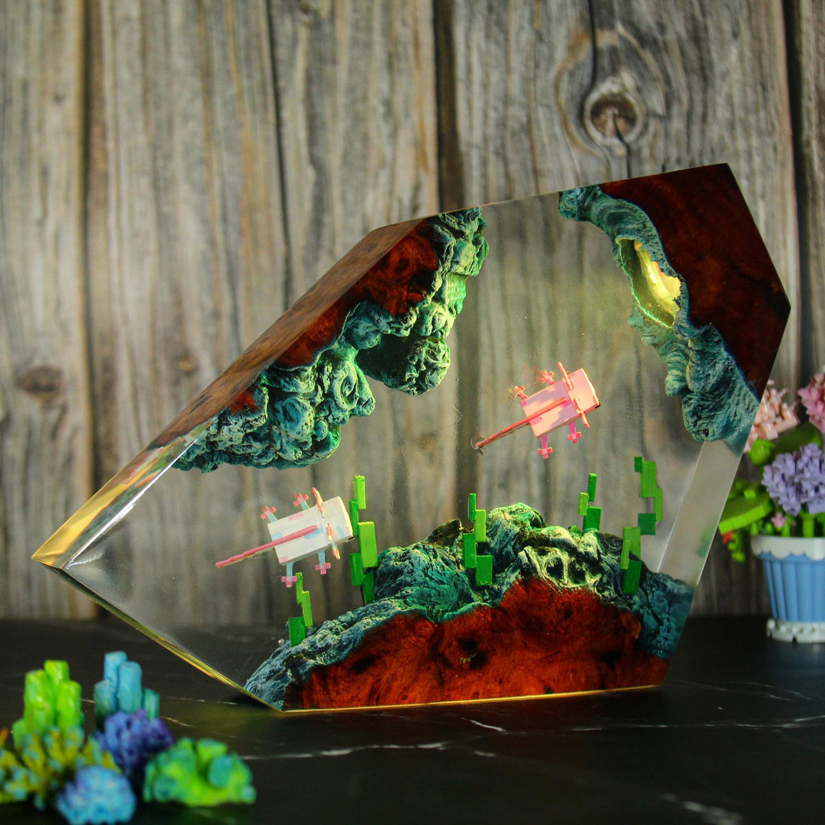 Zelda Link Sky Island Resin Lamp