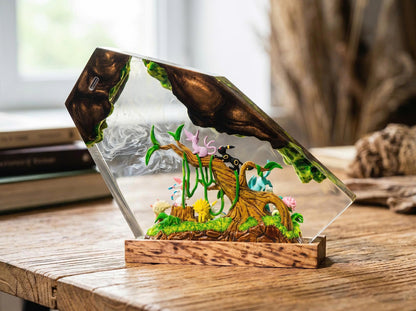 Full Eeveelution Family Resin Lamp - Eevee Evolution Pokémon Night Light