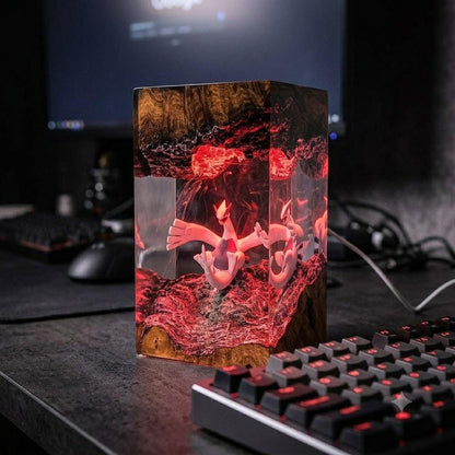 Handcrafted Lugia Aeroblast Night Light - Unique Pokémon Gamer Gift