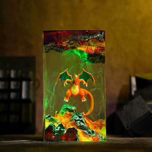 Classic Pokémon Charizard Resin Lamp