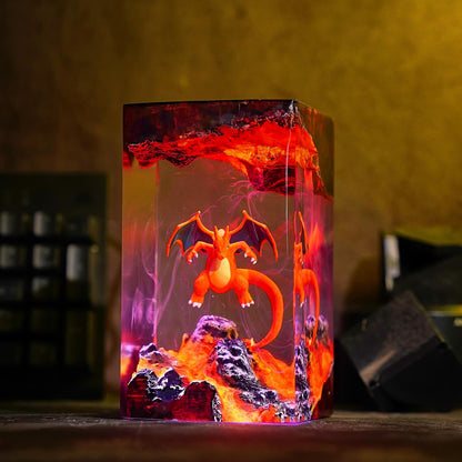 Classic Pokémon Charizard Resin Lamp