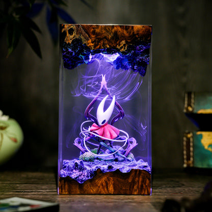 Hollow Knight Hornet Epoxy Night Lamp