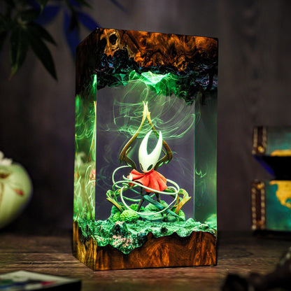 Hollow Knight Hornet Epoxy Night Lamp