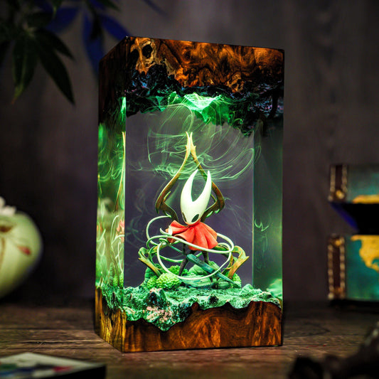 Hollow Knight Hornet Epoxy Night Lamp