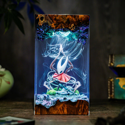 Hollow Knight Hornet Epoxy Night Lamp