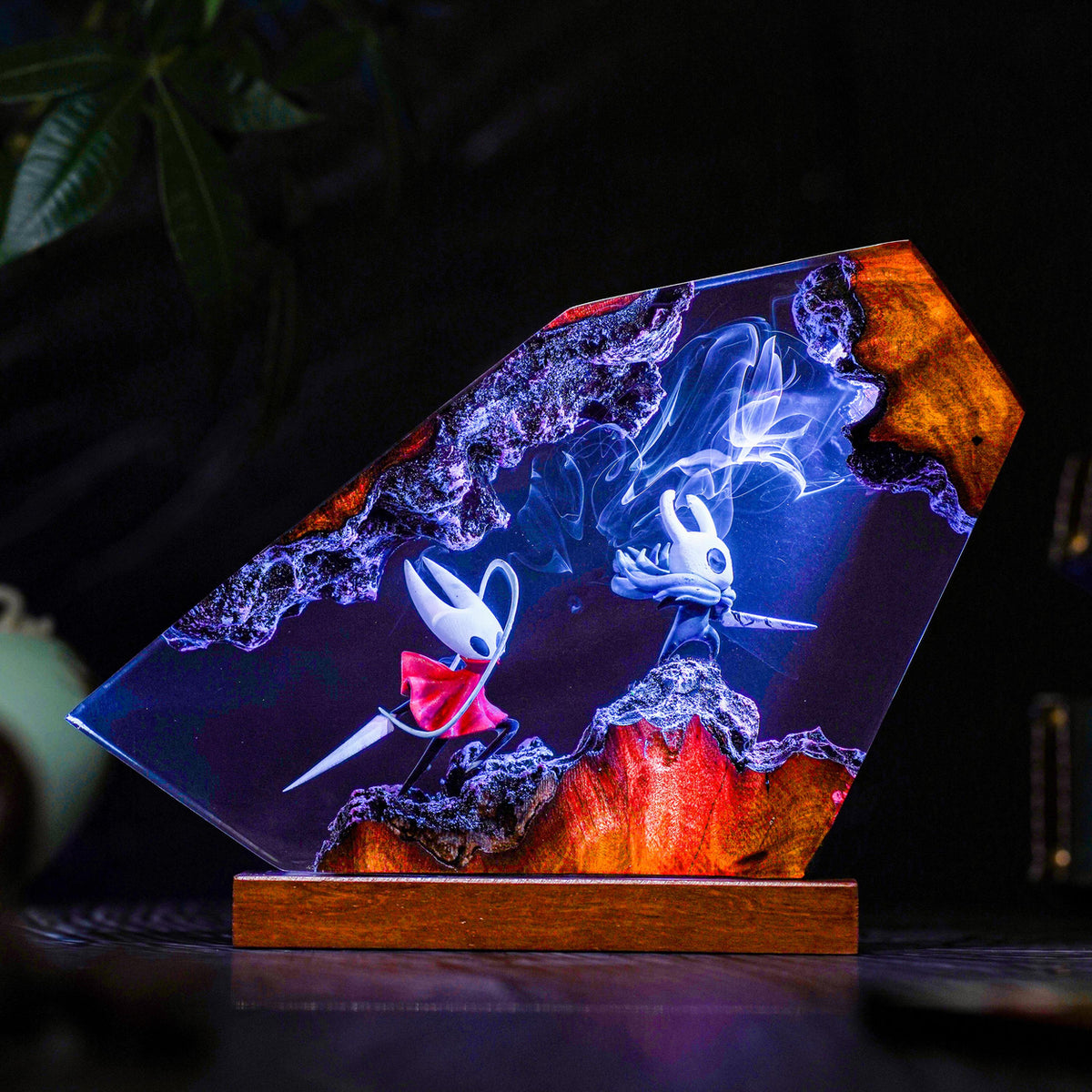 Handcrafted The Knight Hornet Resin Night Light