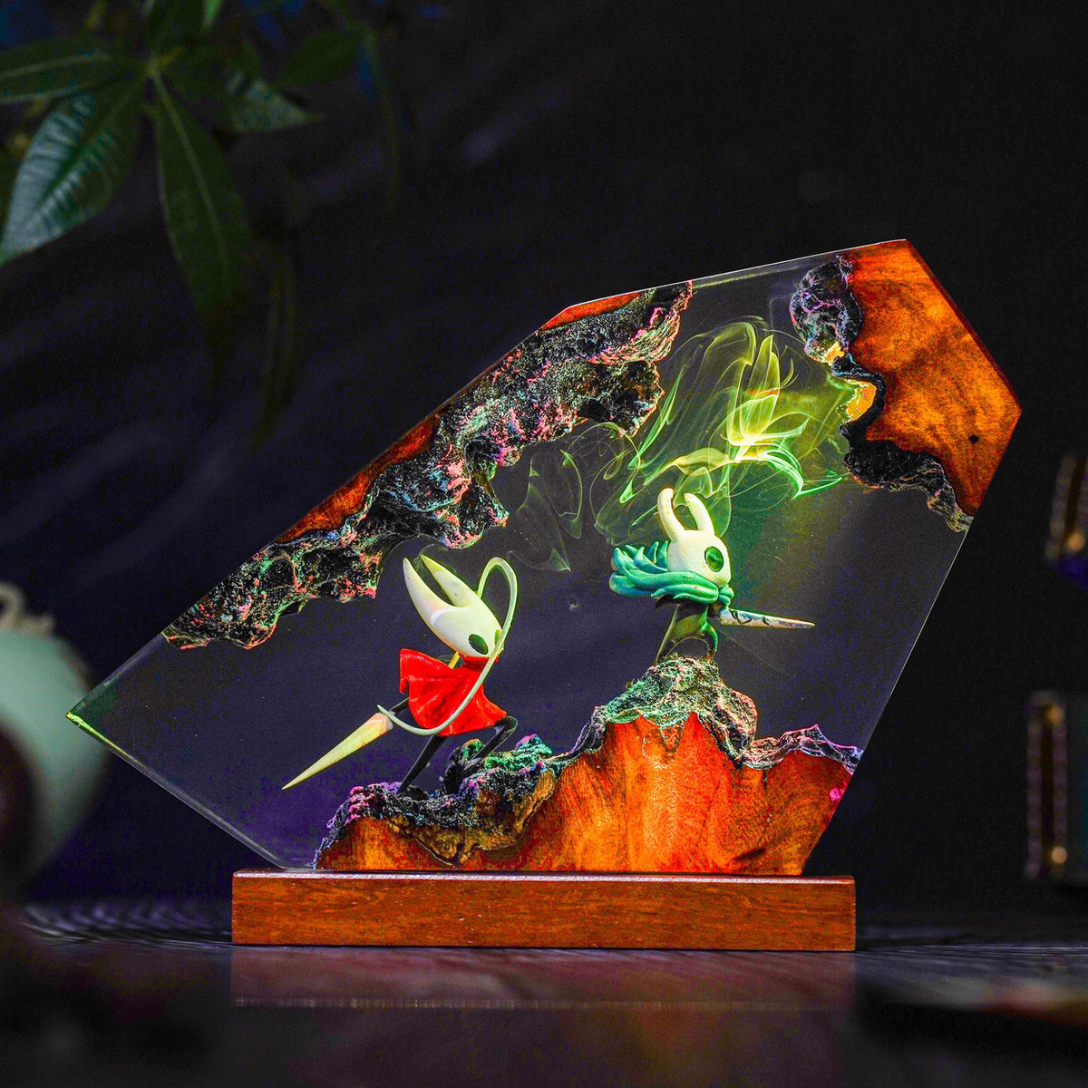 Handcrafted The Knight Hornet Resin Night Light