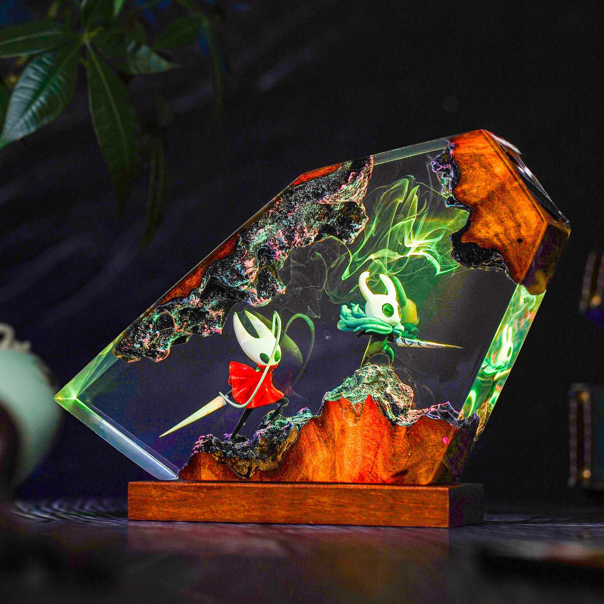 Handcrafted The Knight Hornet Resin Night Light